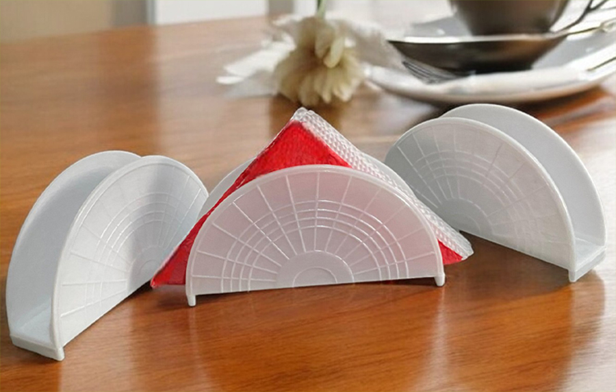 Servilletero media luna